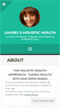 Mobile Screenshot of laurelsholistichealth.com
